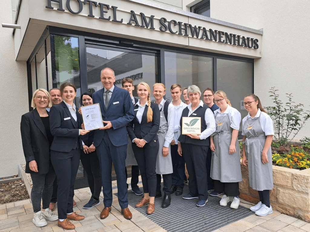 Nachhaltig & inklusiv: Neues „Hotel am Schwanenhaus“ wird mit GreenSign Hotel Level 4 ausgezeichnet