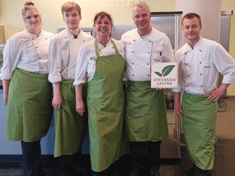 GreenSign Gastro Zertifizierung bei WISAG Catering