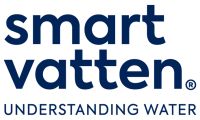 logo blau auf weißen hintergrund von smartvatten