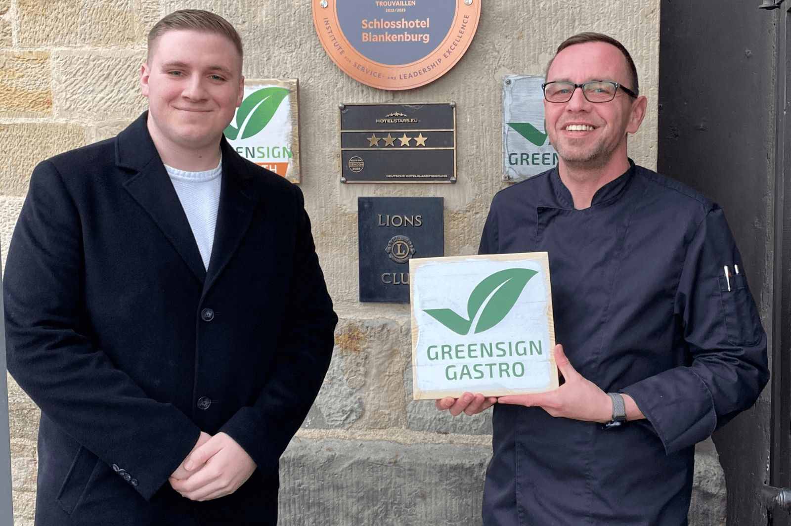 GreenSign Gastro Zertifizierung Schlosshotel Blankenburg