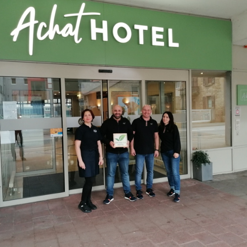 Zertifikatsübergabe Achat Hotel Heppenheim